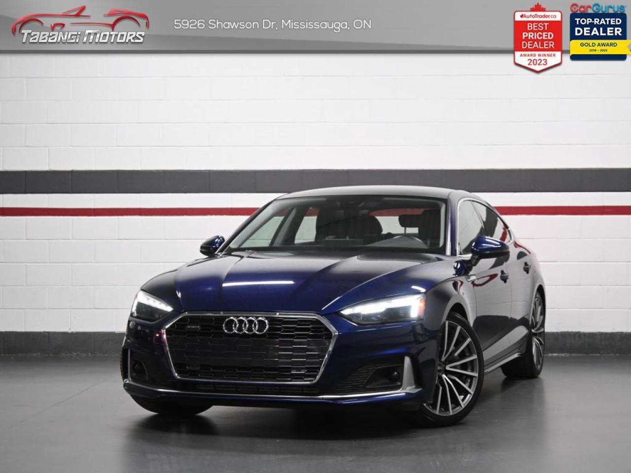 Used 2021 Audi A5 Sportback No Accident Carplay Heated Seats Sunroof Park Aid for sale in Mississauga, ON