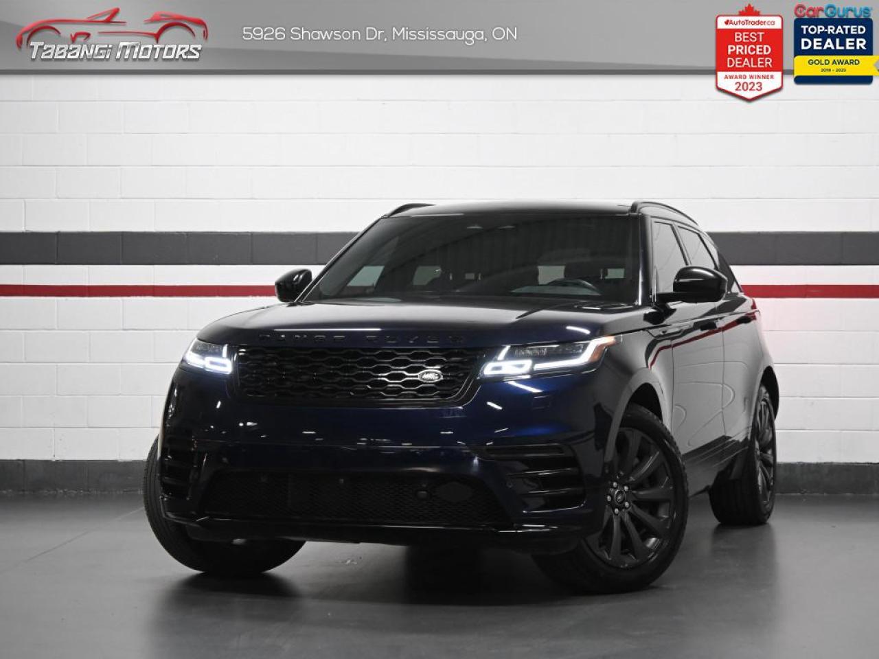 Used 2021 Land Rover Range Rover Velar P340  No Accident Blue Leather MERIDIAN Cooled Seats 360CAM Navigation Panoramic Roof for sale in Mississauga, ON