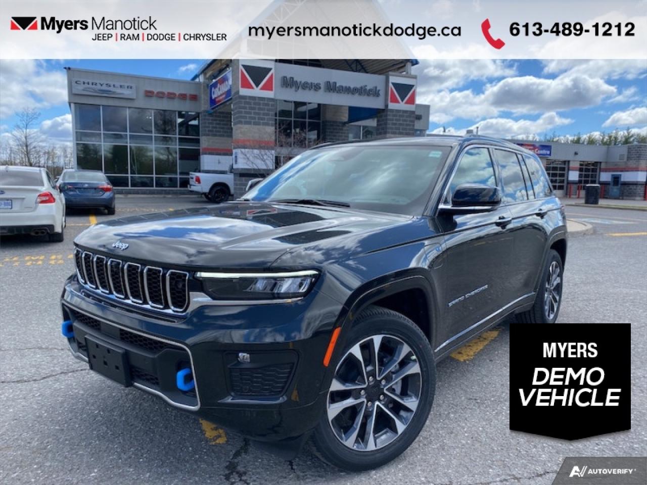 Used 2023 Jeep Grand Cherokee 4xe Overland  ProTech GroupIII - $280.83 /Wk for sale in Ottawa, ON