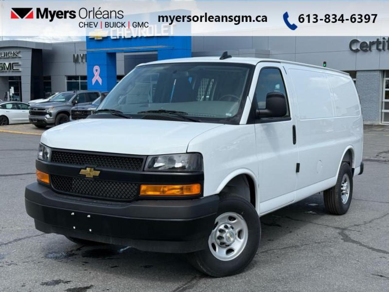 New 2025 Chevrolet Express Cargo Van 2500 135  - Audio System for sale in Orleans, ON