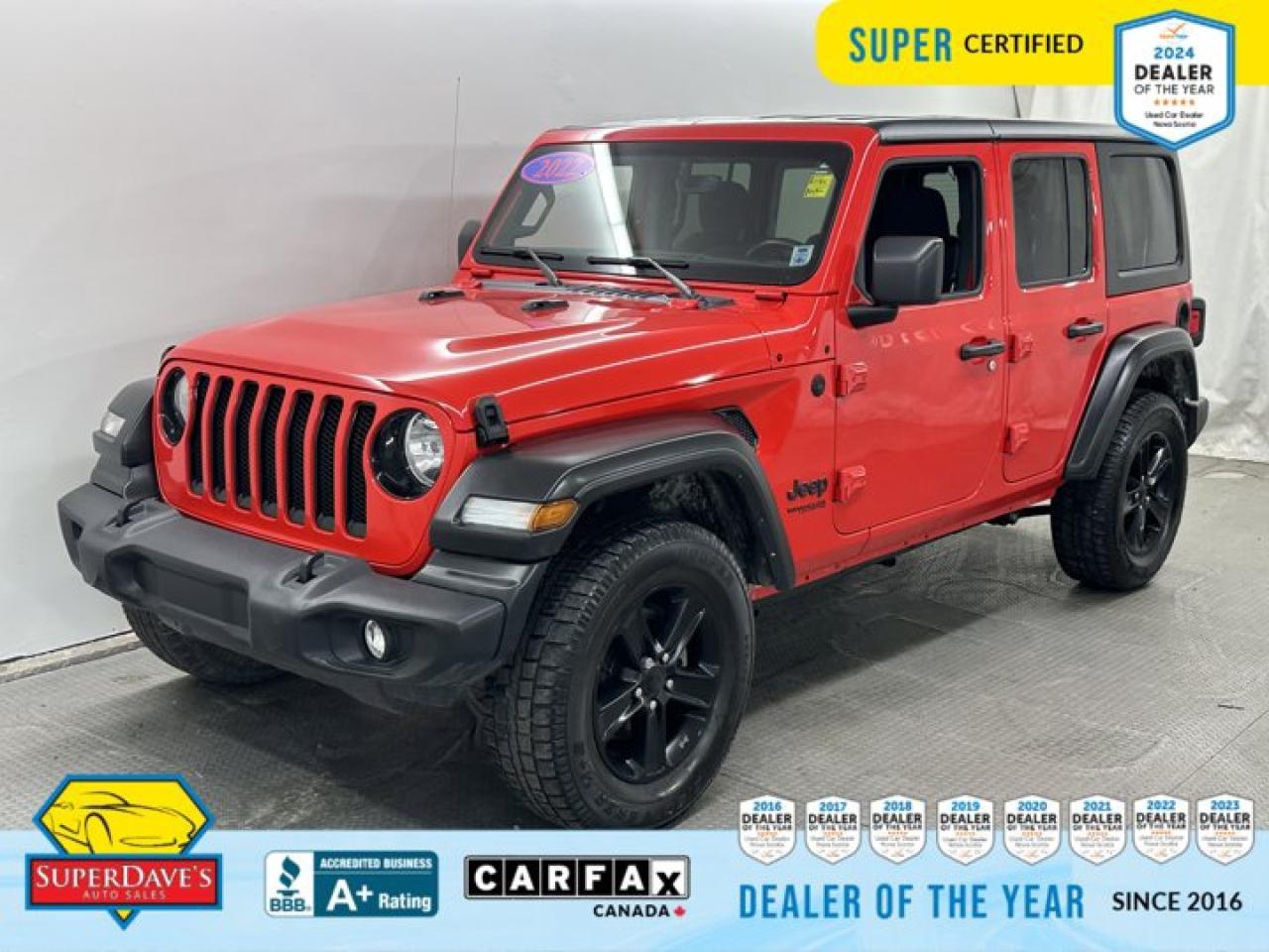 Used 2022 Jeep Wrangler Unlimited Sport Altitude for sale in Dartmouth, NS