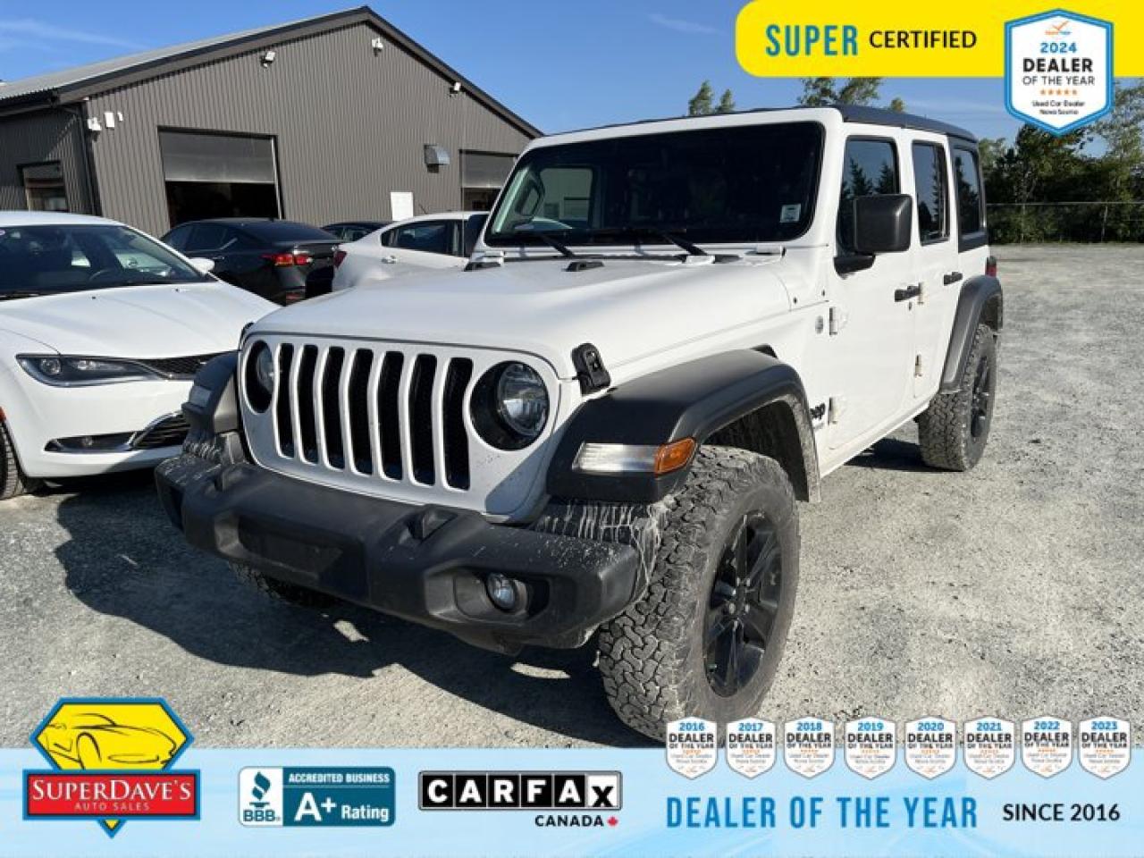 Used 2019 Jeep Wrangler UNLIMITED SPORT for sale in Dartmouth, NS