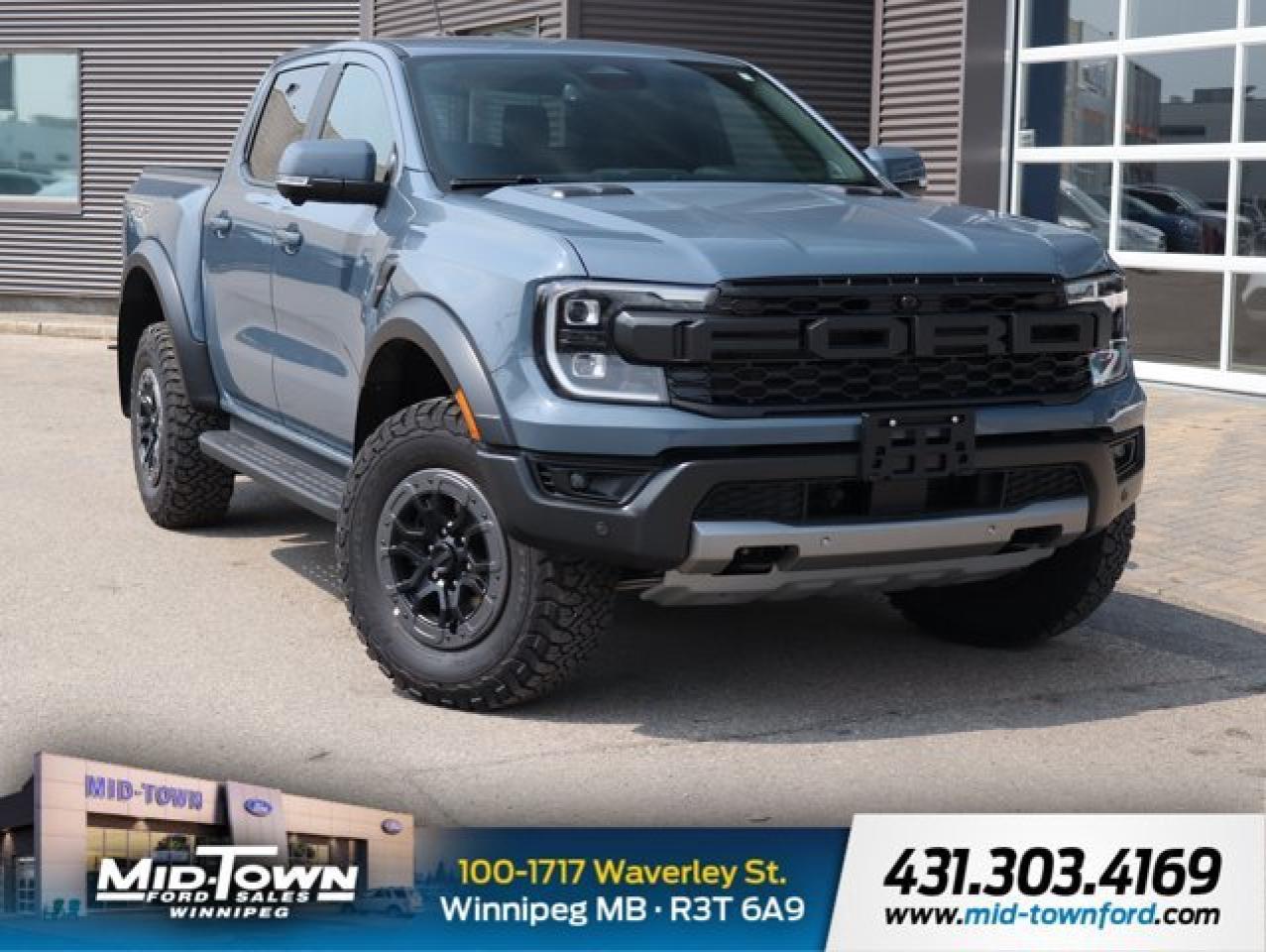 New 2025 Ford Ranger Raptor | Ambient Lighting | Spray In Bedliner for sale in Winnipeg, MB
