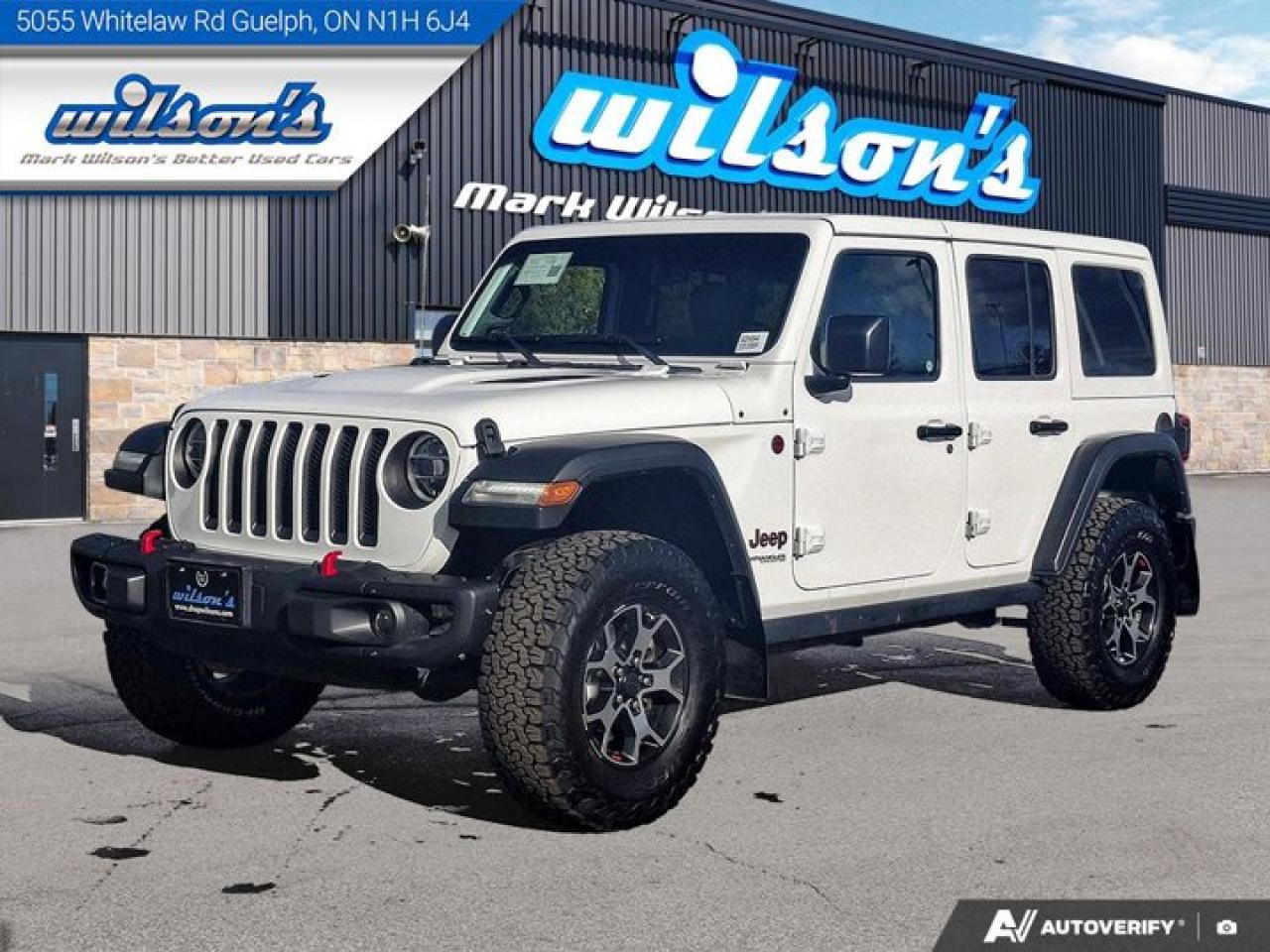 Used 2018 Jeep Wrangler Unlimited Rubicon 4WD - Leather | Nav | Alpine Audio | Cold Weather Group | Freedom Top | for sale in Guelph, ON