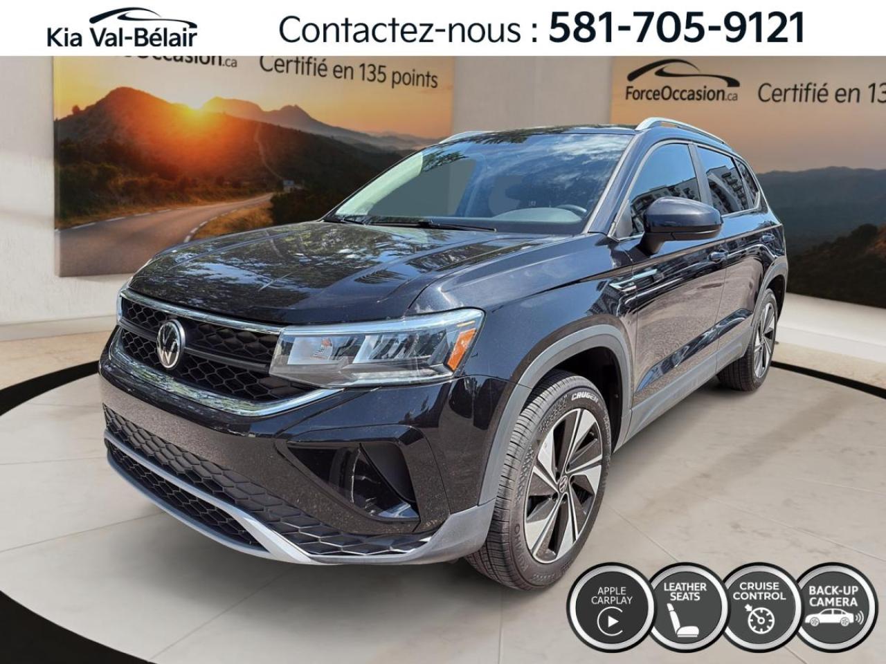 Used 2024 Volkswagen Taos COMFORTLINE *AWD *CAMERA *CARPLAY *CRUISE *BI-ZONE for sale in Québec, QC