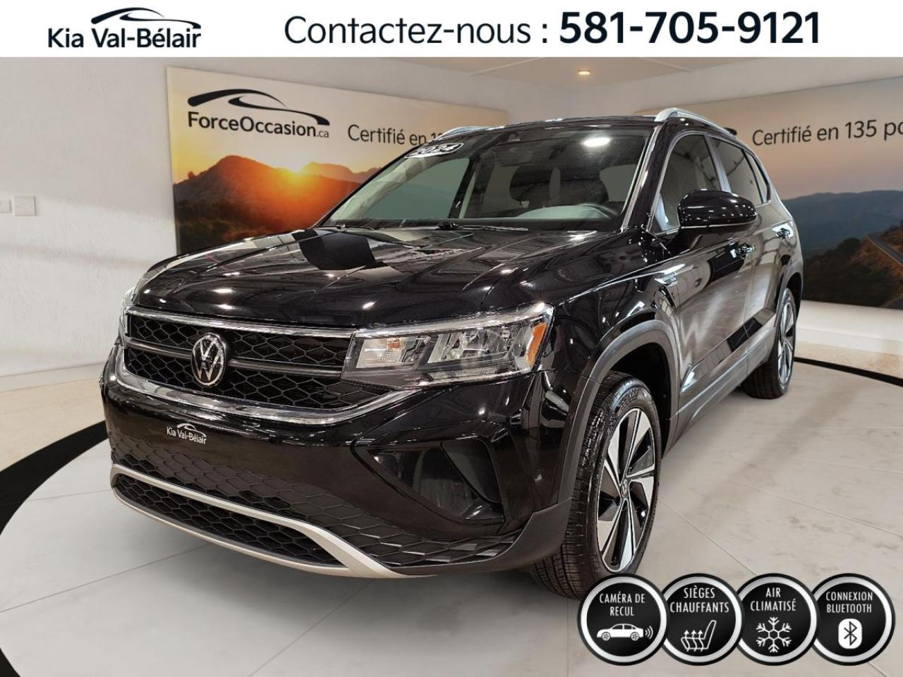 Used 2024 Volkswagen Taos COMFORTLINE *AWD *TURBO *CAMERA *CARPLAY *BI-ZONE for sale in Québec, QC
