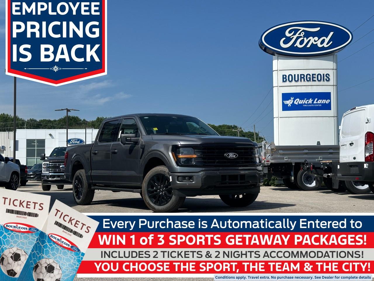 New 2025 Ford F-150 XLT 4WD SuperCrew 5.5' Box for sale in Midland, ON
