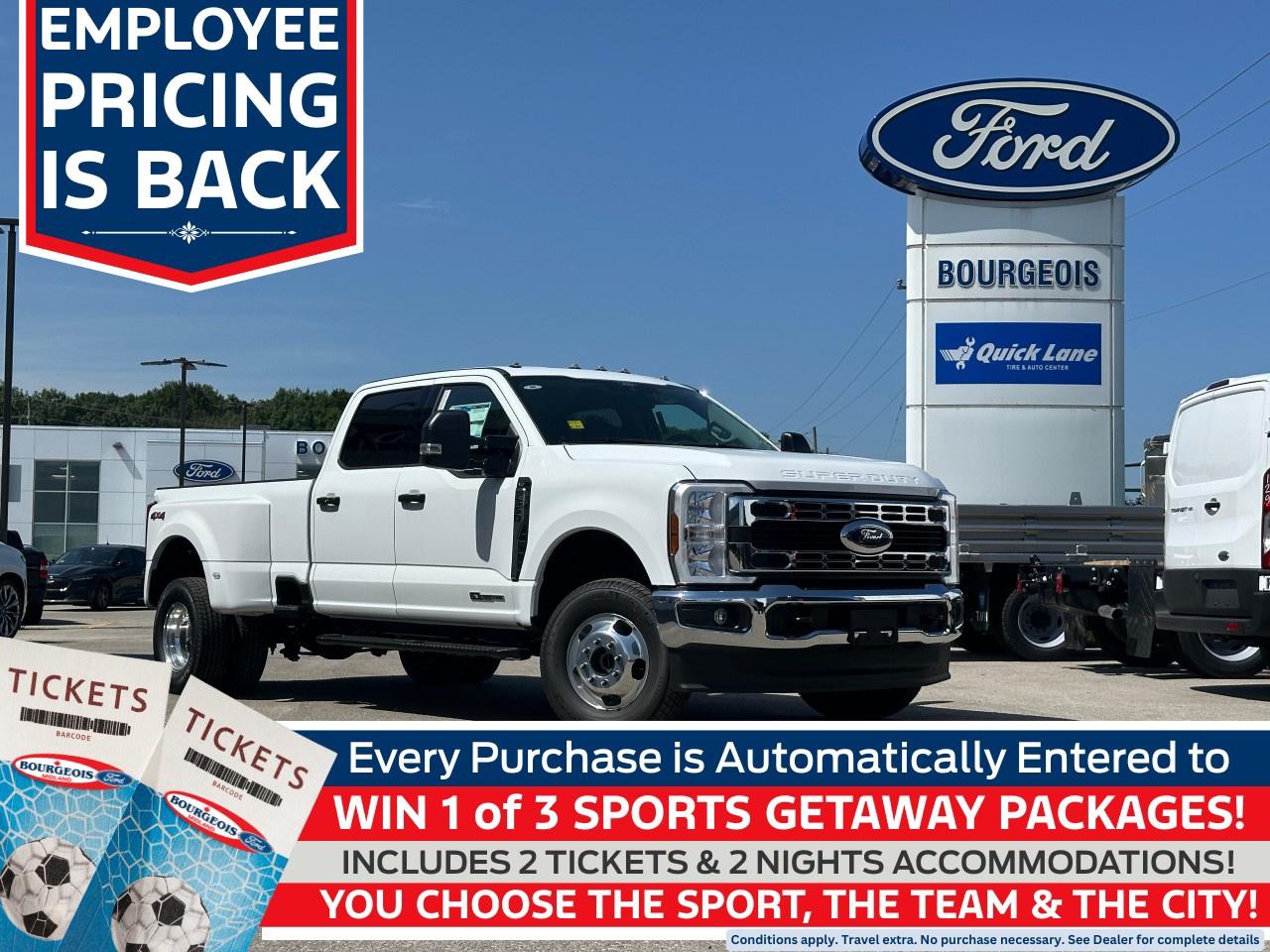 New 2025 Ford F-350 Super Duty DRW XLT 4WD CREW CAB 8' BOX for sale in Midland, ON