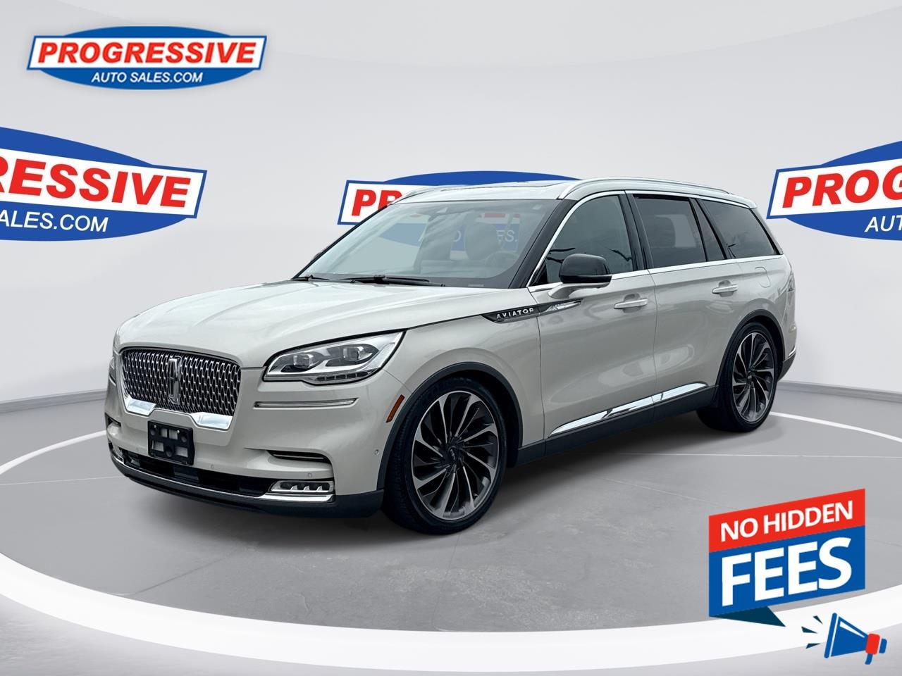 Used 2020 Lincoln Aviator Reserve - Sunroof -  Cooled Seats for sale in Sarnia, ON