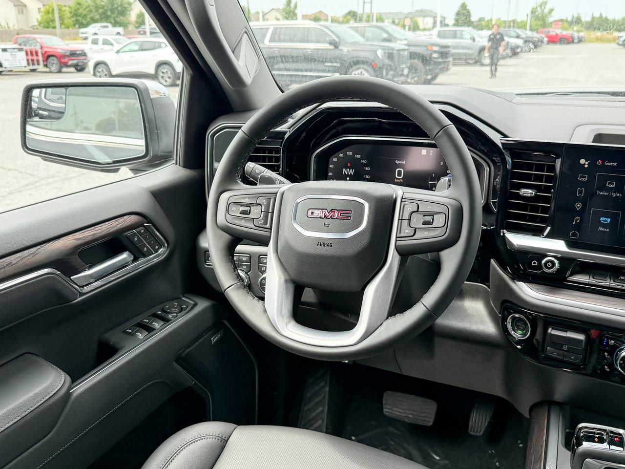 2025 GMC Sierra 1500 SLT 5.3L V8 WITH REMOTE START/ENTRY, HEATED SEATS, HEATED STEERING WHEEL, VENTILATED SEATS, ADAPTIVE CRUISE CONTROL, BOSE SPEAKER SYSTEM Photo