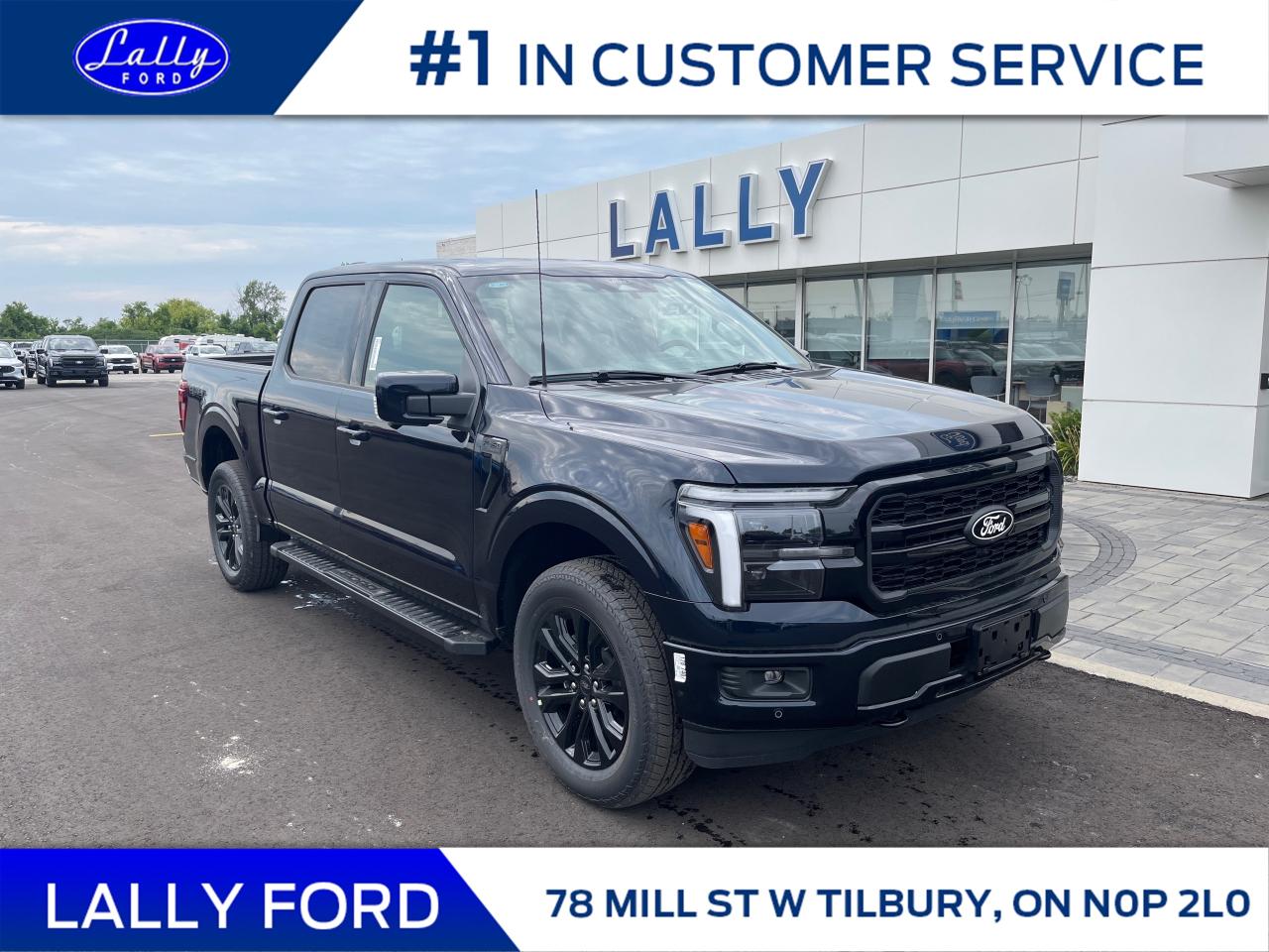 New 2025 Ford F-150 Lariat for sale in Tilbury, ON