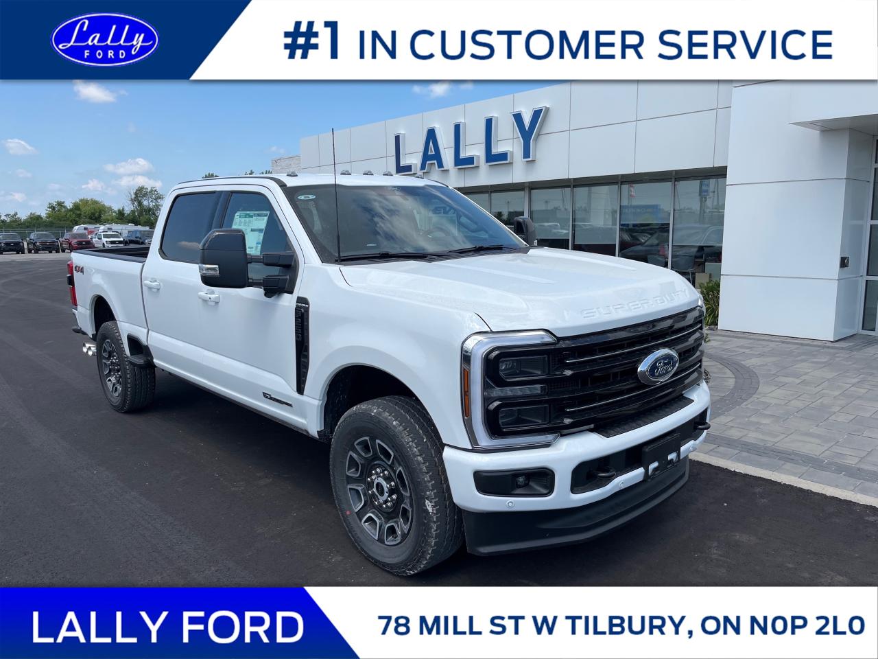 New 2025 Ford F-250 Platinum for sale in Tilbury, ON
