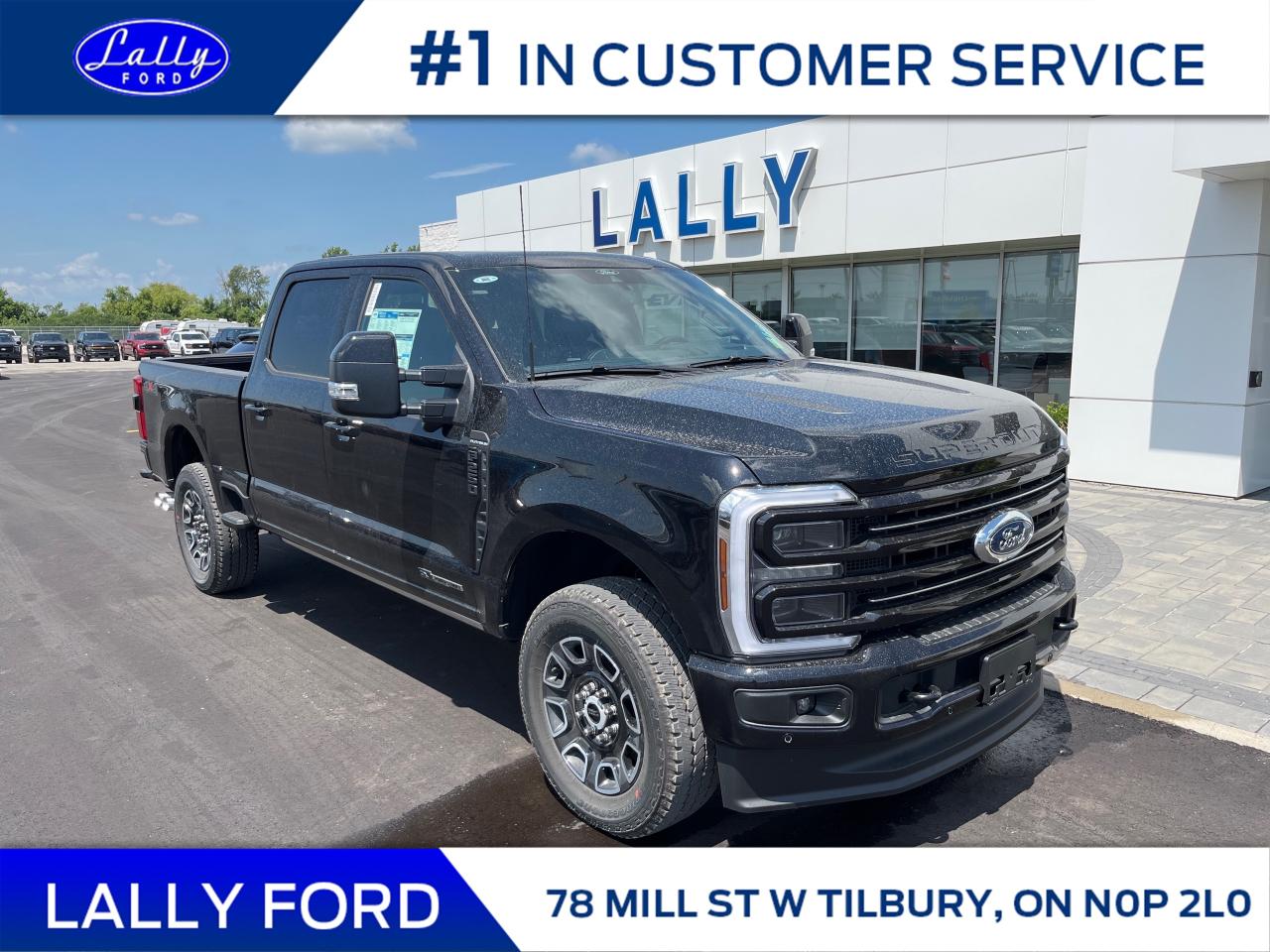 New 2025 Ford F-250 Platinum for sale in Tilbury, ON