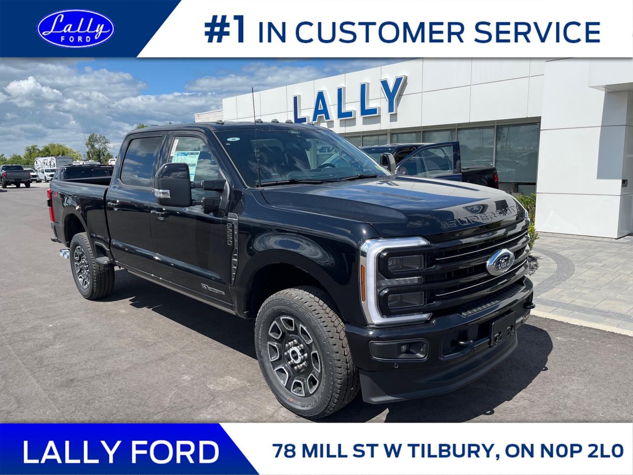 New 2025 Ford F-250 Platinum for sale in Tilbury, ON