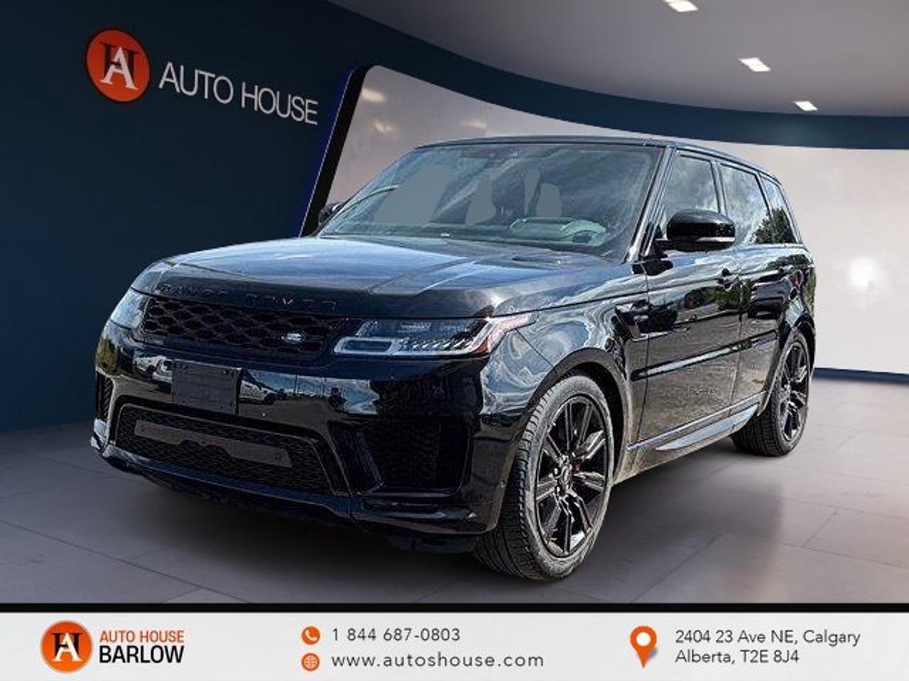 2021 LAND ROVER RANGE ROVER HSE DYNAMIC SPORT WITH 62452 KMS, NAVIGATION, LANE ASSIST, HEATED MIRRORS, BACKUP/FRONT CAMERA, HEADS UP DISPLAY, BLIND SPOT DETECTION, DRIVE MODES, THIRD ROW SEAT, 7 PASSENGERS, PANORAMIC ROOF, POWER FOLDING MIRRORS, TAN INTERIOR, HEATED STEERING WHEEL, PUSH BUTTON START, LEATHER SEATS, HEATED AND VENTILATED FRONT/REAR SEATS, BLUETOOTH, USB/AUX, PADDLE SHIFTER, POWER WINDOWS LOCKS SEATS AND MORE!.ALL CREDIT ACCEPTED!One month at a job? Bankruptcy? New to Canada? Collections? Student or work visas? Previous repossessions? Good or bad credit? Weve got you covered! Get pre-approved today at www.autoshouse.com!What We Offer:*Low Bi-Weekly Payments*Instant Approvals*Credit Consolidation*Employment Insurance*Negative Equity CoverageOperating Hours:Mon-Thurs: 10 am -- 8 pmFri-Sat: 10 am -- 6 pmCall 403-263-4446! All vehicles come with a full mechanical fitness assessment.CARFAX IS AVAILABLE TO THE CONSUMER.Referral Program:Refer friends and family and earn $500 for each referral!AMVIC Licensed DealerAfter a credit check, we can determine payments, APR, terms, and interest rates based on your credit (O.A.C). Individual credit will affect bi-weekly payments and the total cost of credit . Newer Vehicles May Come With Apple Carplay, Android Auto. Similar to Chevrolet, GMC, Honda, Toyota, Cadillac, Nissan, Ford, Volvo 2007, 2008, 2009, 2010, 2011, 2012, 2013, 2014, 2015, 2016, 2017, 2018Location: 2404 23rd Ave. N.E. Calgary AB, T2E 8J4All photos are of the vehicle featured in the advertisement.