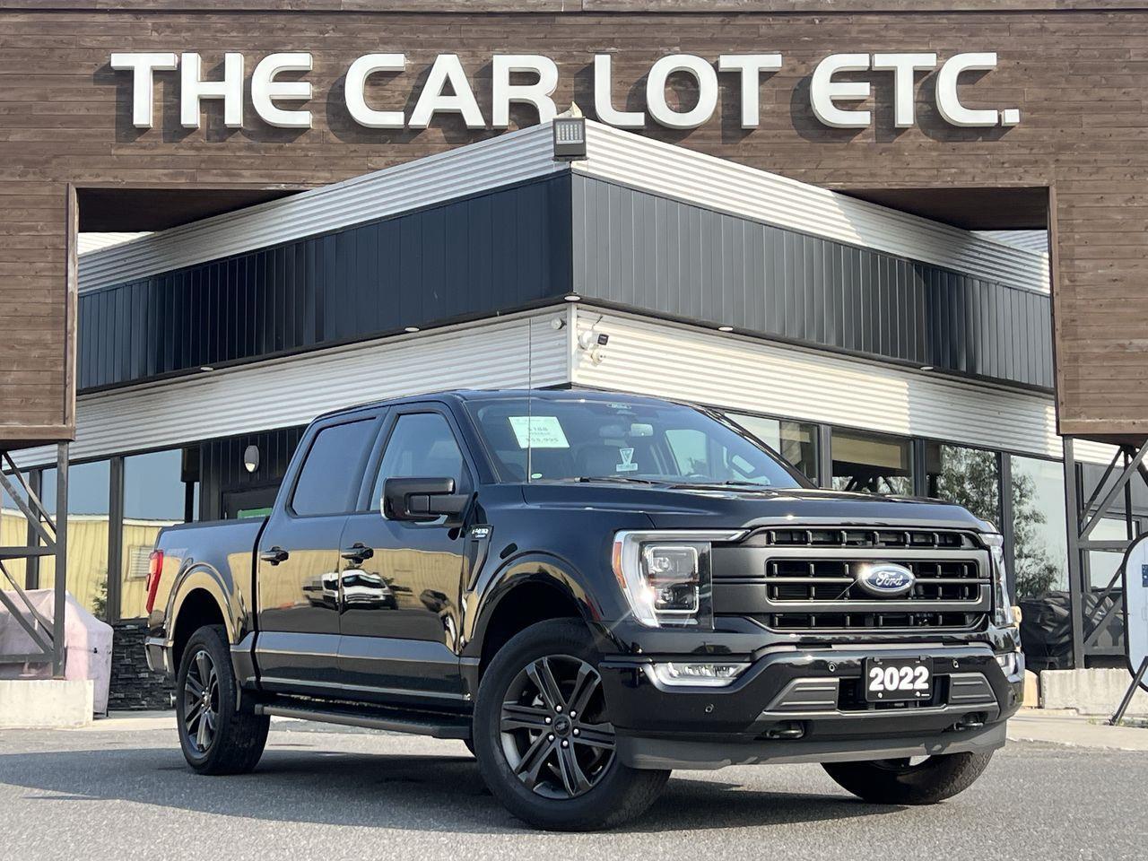 Used 2022 Ford F-150 Lariat SIRIUS XM, HEATED LEATHER SEATS, ADJUSTABLE PEDALS, NAV, POWER TAILGATE!! for sale in Sudbury, ON
