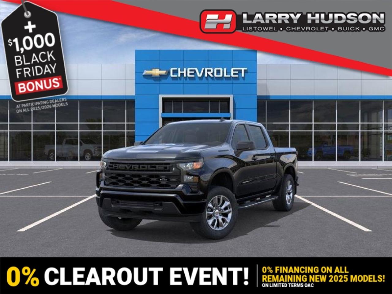 New 2025 Chevrolet Silverado 1500 Custom for sale in Listowel, ON