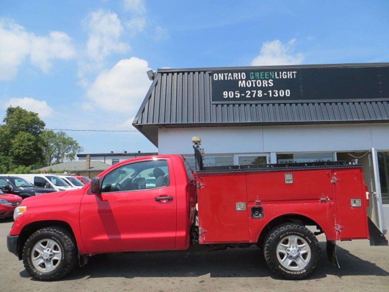 Used 2015 Toyota Tundra CERTIFIED,SR,8CYL,5.7L. 8FOOT UTILITY BOX,BTOOTH for sale in Mississauga, ON