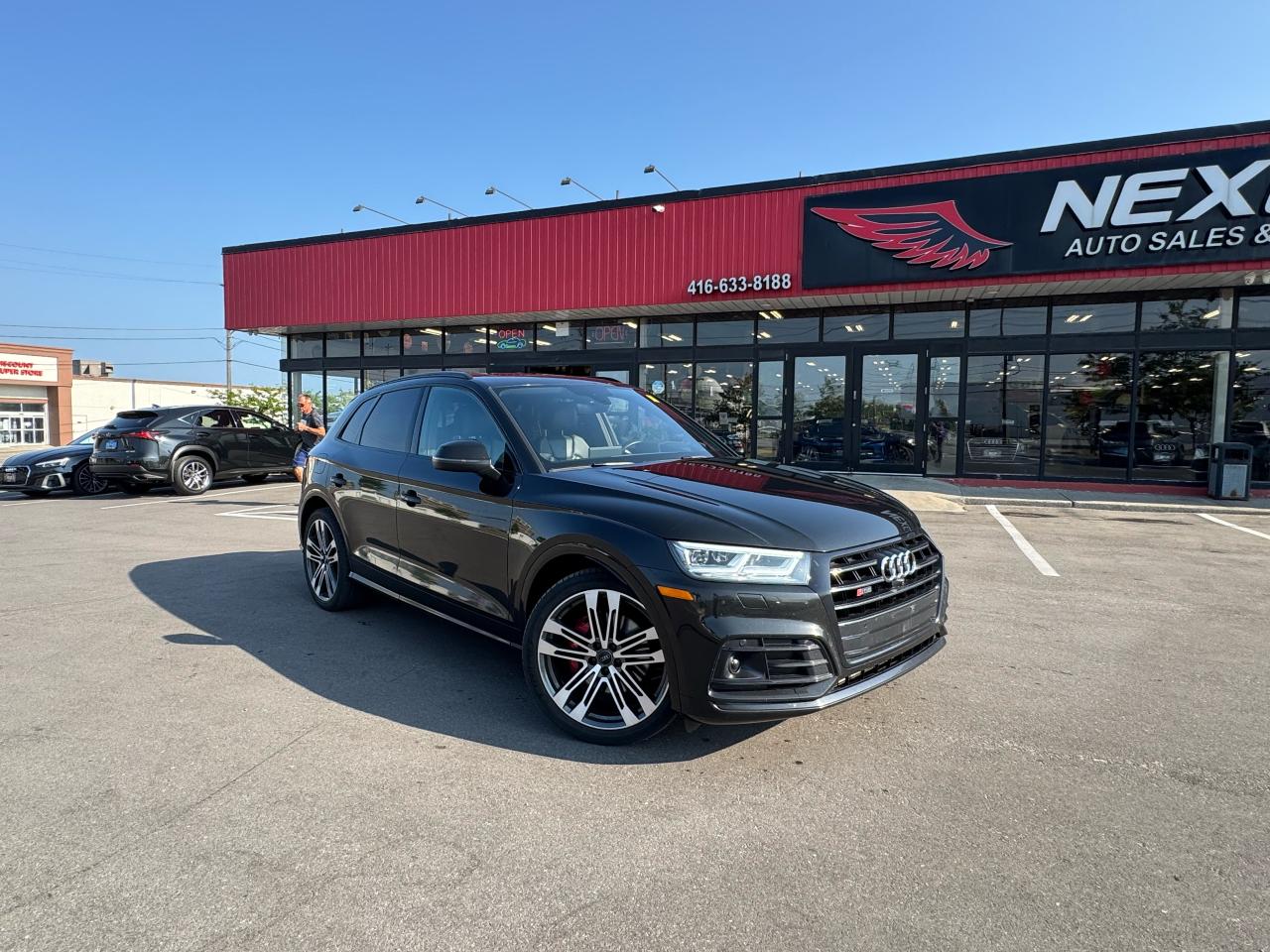 2020 Audi SQ5 TECHNIK AWD NAVI LEATHER PAN/ROOF B/SPOT CAMERA