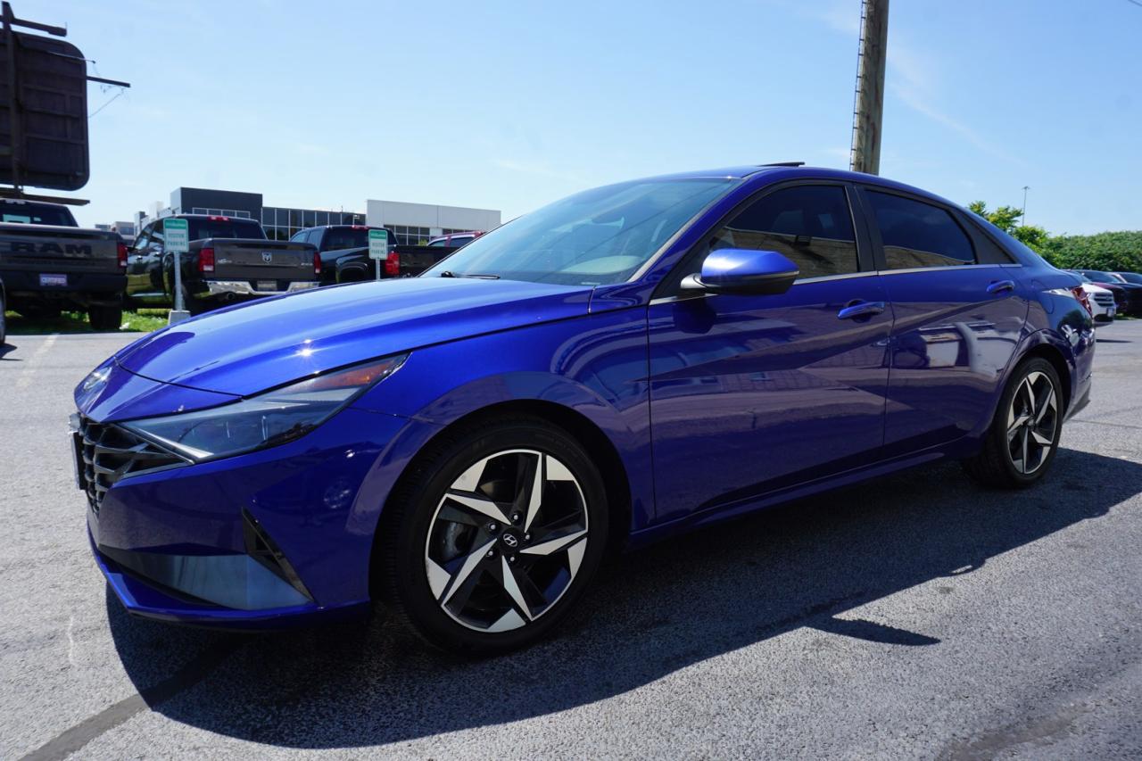 2021 Hyundai Elantra ULTIMATE TECH IVT CERTIFIED CAMERA NAV BLUETOOTH LEATHER HEATED SEATS SUNROOF CRUISE ALLOYS - Photo #3