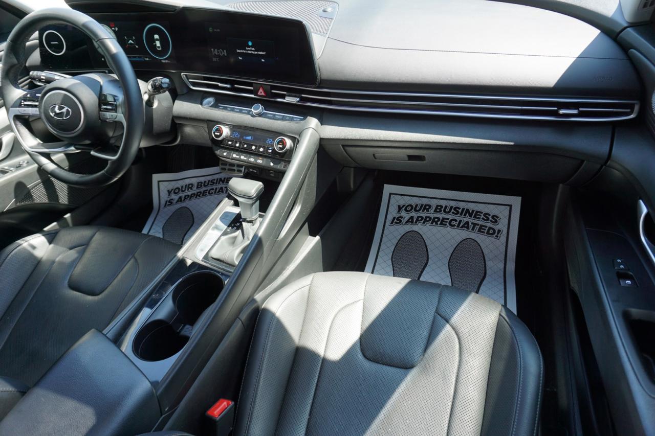 2021 Hyundai Elantra ULTIMATE TECH IVT CERTIFIED CAMERA NAV BLUETOOTH LEATHER HEATED SEATS SUNROOF CRUISE ALLOYS - Photo #12
