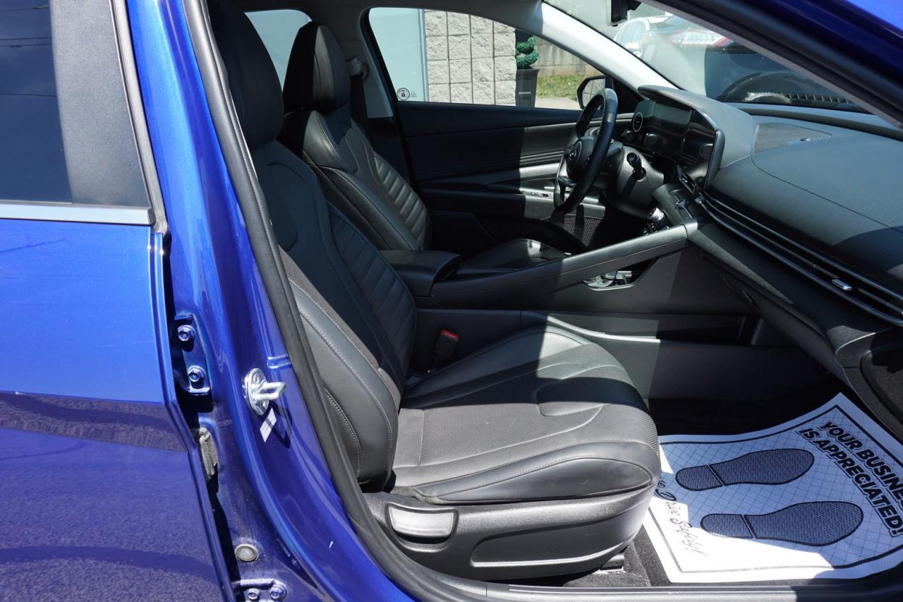 2021 Hyundai Elantra ULTIMATE TECH IVT CERTIFIED CAMERA NAV BLUETOOTH LEATHER HEATED SEATS SUNROOF CRUISE ALLOYS - Photo #17