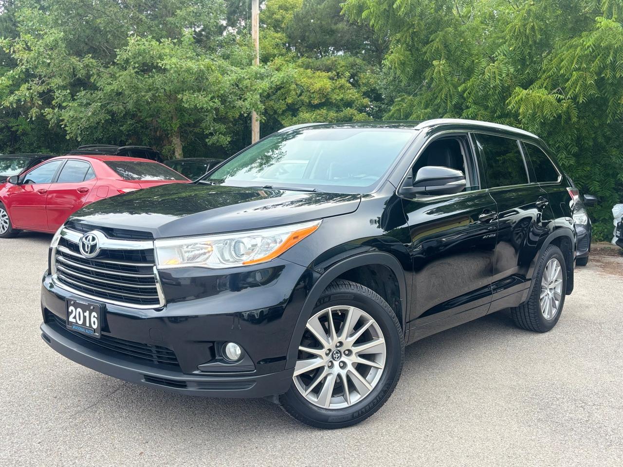 Used 2016 Toyota Highlander XLE,AWD,LEATHER,142KM,NO ACCIDENT,SAFETY INCLUDED for sale in Richmond Hill, ON