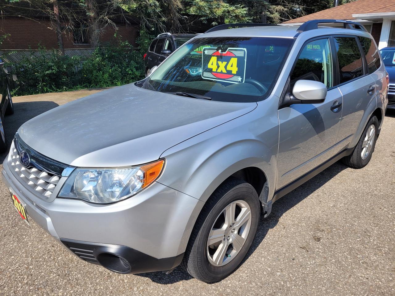 Used 2011 Subaru Forester 5dr Wgn Auto 2.5X Convenience Clean CarFax Finance for sale in Rockwood, ON
