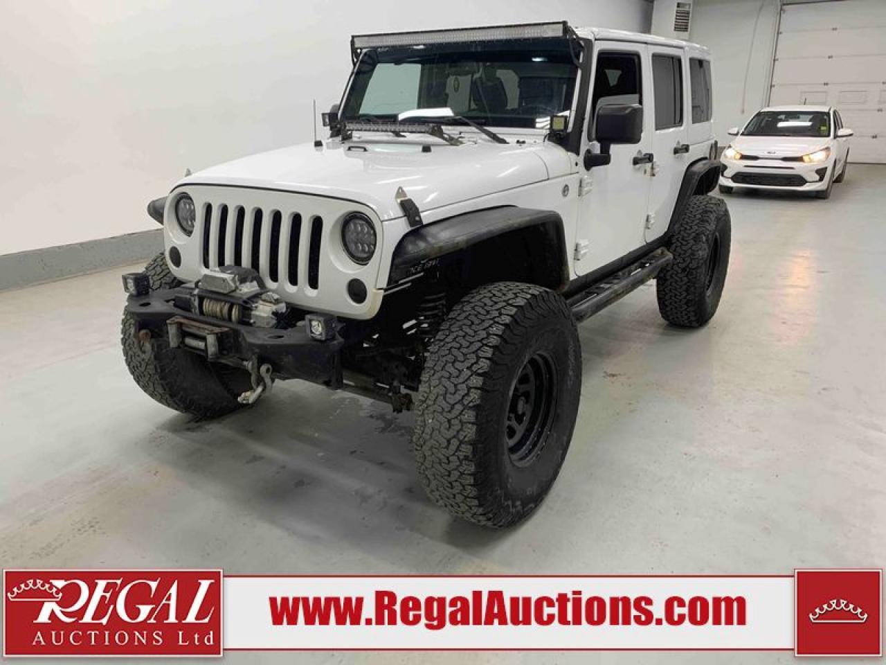Used 2015 Jeep Wrangler Unlimited Sahara for sale in Calgary, AB