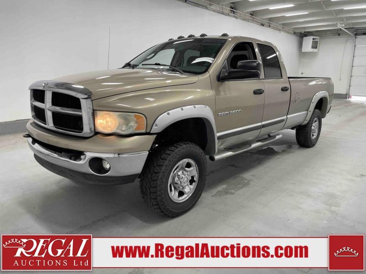 Used 2004 Dodge Ram 3500  for sale in Calgary, AB