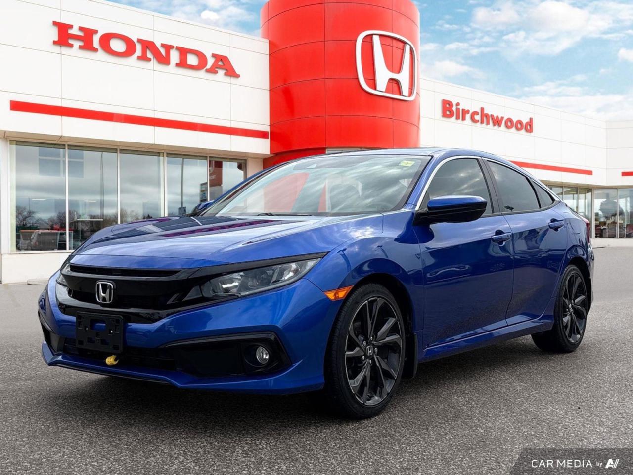 Used 2020 Honda Civic Sedan Sport Sunroof | Apple Carplay | Alloy Wheels for sale in Winnipeg, MB