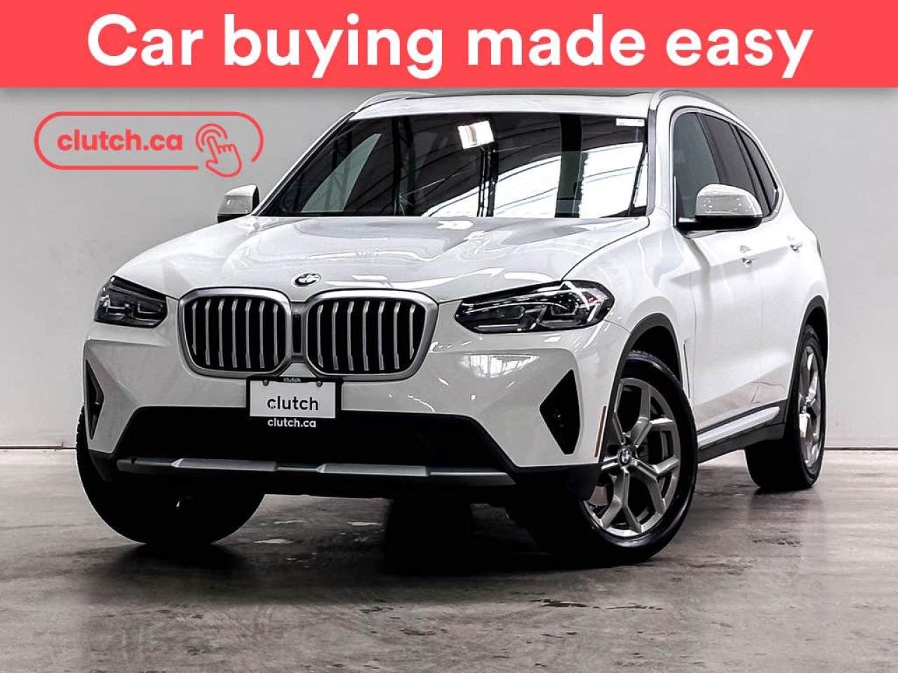 Used 2024 BMW X3 xDrive30i AWD w/ Apple CarPlay, Heated Front Seats, Rearview Cam for sale in Toronto, ON