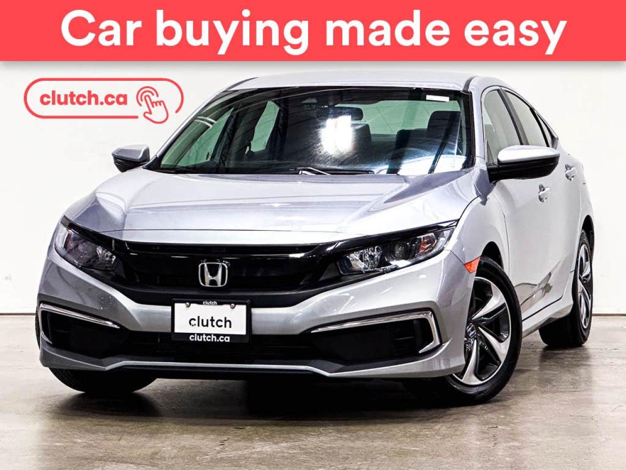 Used 2020 Honda Civic LX w/ Apple CarPlay, Heated Front Seats, Rearview Cam for sale in Toronto, ON