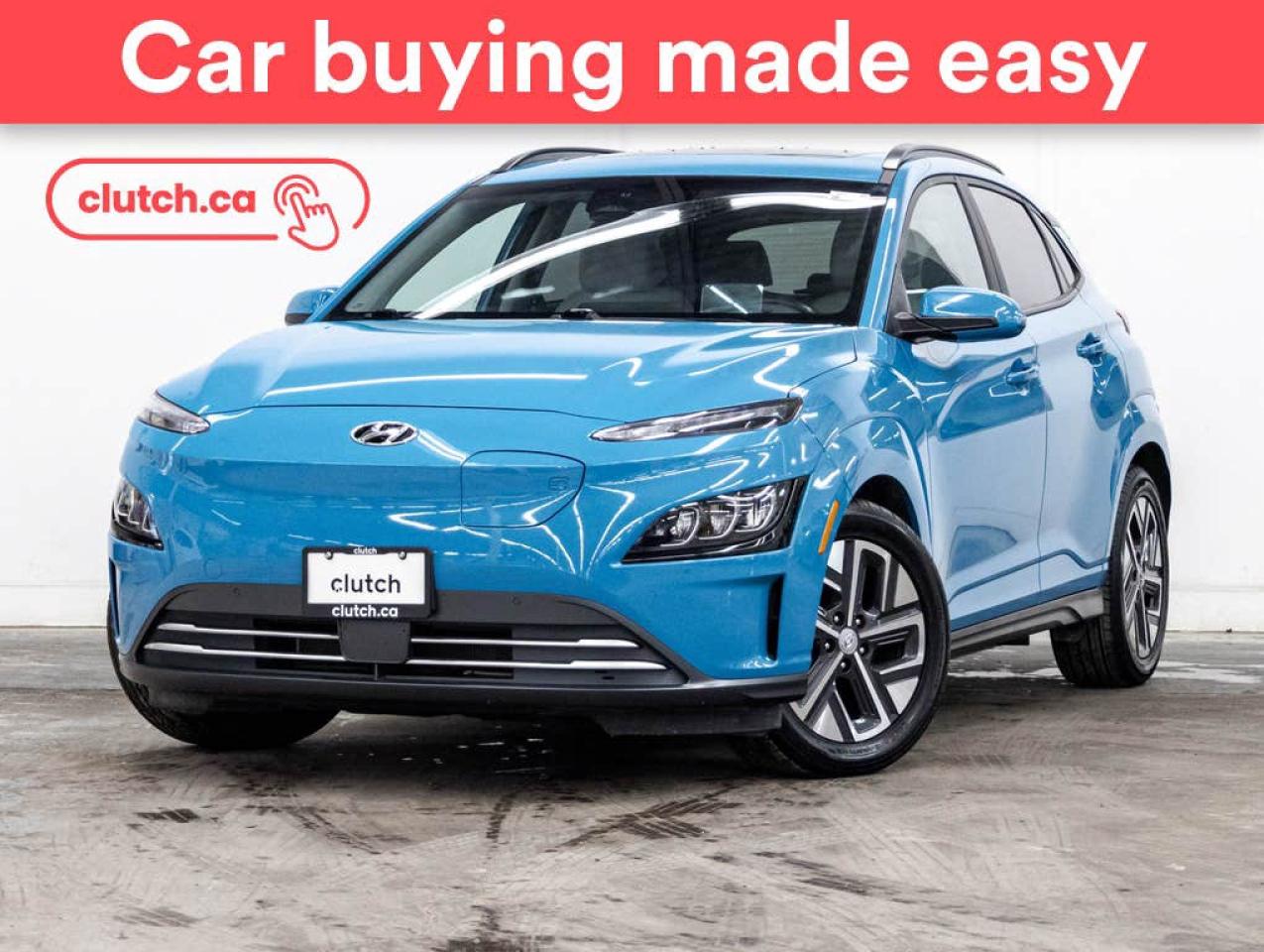 Used 2022 Hyundai KONA Electric Ultimate w/ Apple CarPlay & Android Auto, Front Heated Seats, Backup Cam for sale in Toronto, ON