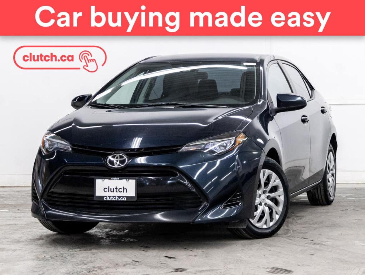 Used 2017 Toyota Corolla LE w/ Heated Front Seats, Bluetooth, Rearview Cam for sale in Toronto, ON