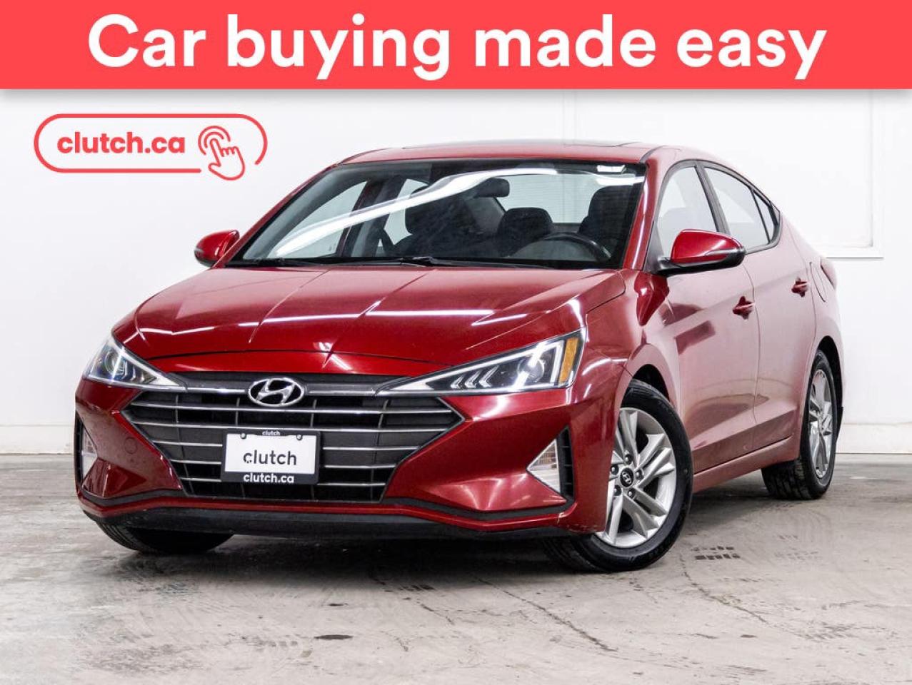 Used 2020 Hyundai Elantra Preferred w/ Sun & Safety Pkg w/ Apple CarPlay & Android Auto, Rearview Cam, Climate Control for sale in Toronto, ON