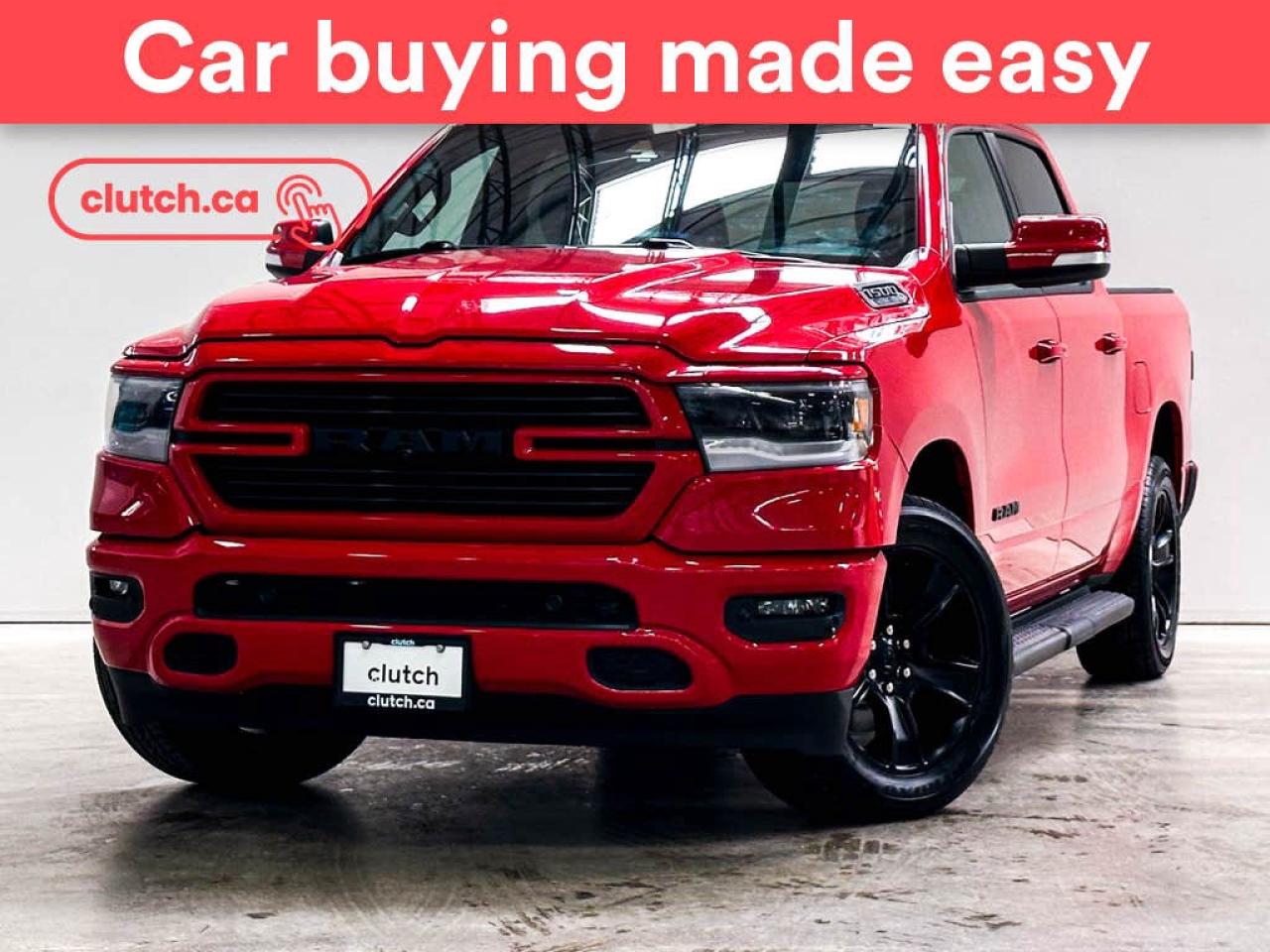 Used 2022 RAM 1500 Sport Crew Cab 4X4 w/ Apple CarPlay, Heated Front Seats, Rearview Cam for sale in Toronto, ON