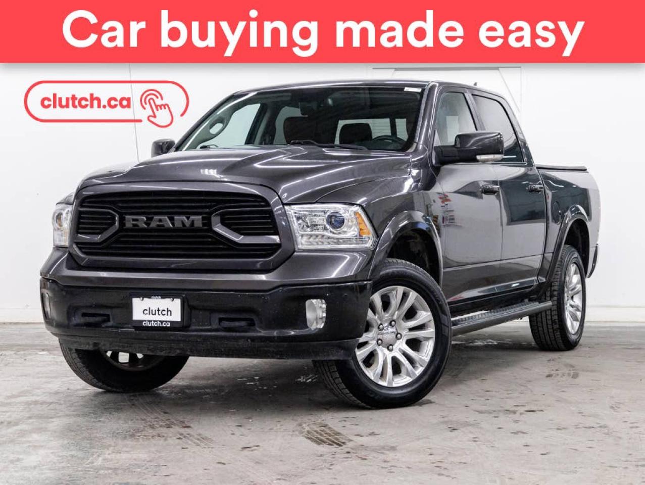 Used 2018 RAM 1500 Laramie Longhorn Crew Cab 4X4 w/ Cruise Control, Dual Zone A/C, Front Heated Seats for sale in Toronto, ON