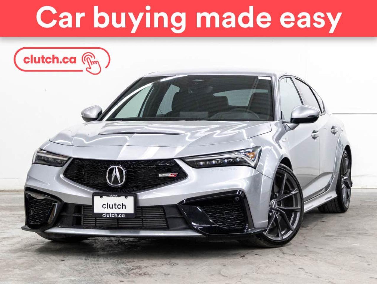 Used 2025 Acura Integra Type S w/ Apple CarPlay & Android Auto, Rearview Cam, Climate Control for sale in Toronto, ON
