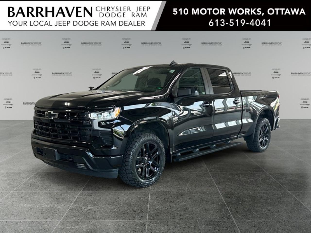 Used 2023 Chevrolet Silverado 1500 4X4 Crew RST 5.3L V8 | Leather for sale in Ottawa, ON