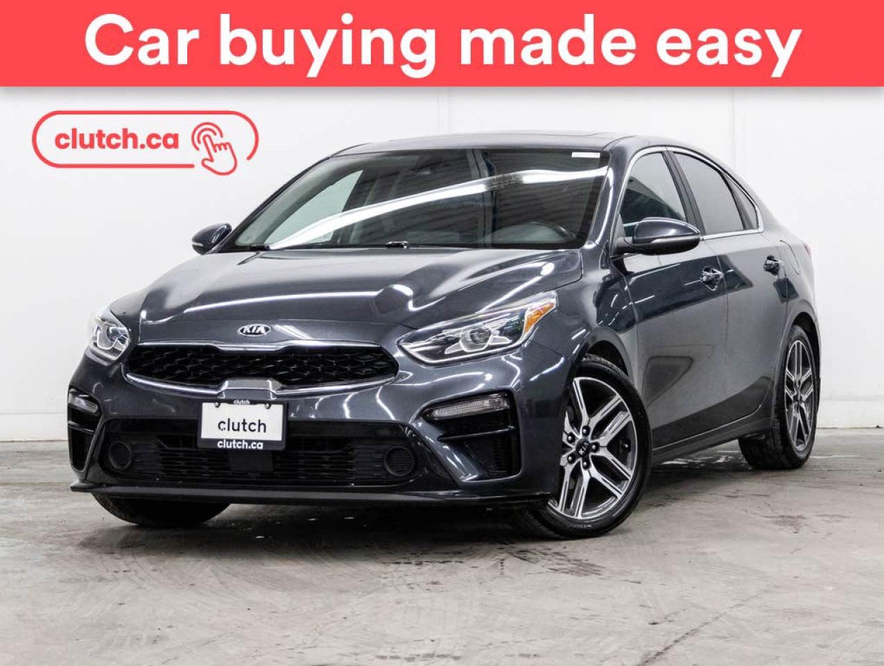 Used 2020 Kia Forte EX Limited w/ Apple CarPlay & Android Auto, Front Heated Seats, Rearview Cam for sale in Toronto, ON