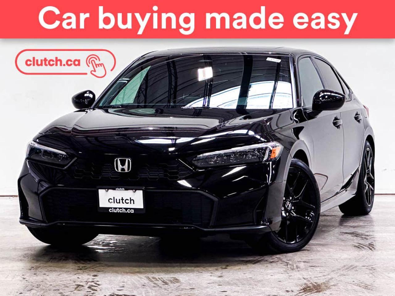 Used 2025 Honda Civic Hybrid Sport w/ Apple CarPlay, Heated Front Seats, Rearview Cam for sale in Toronto, ON