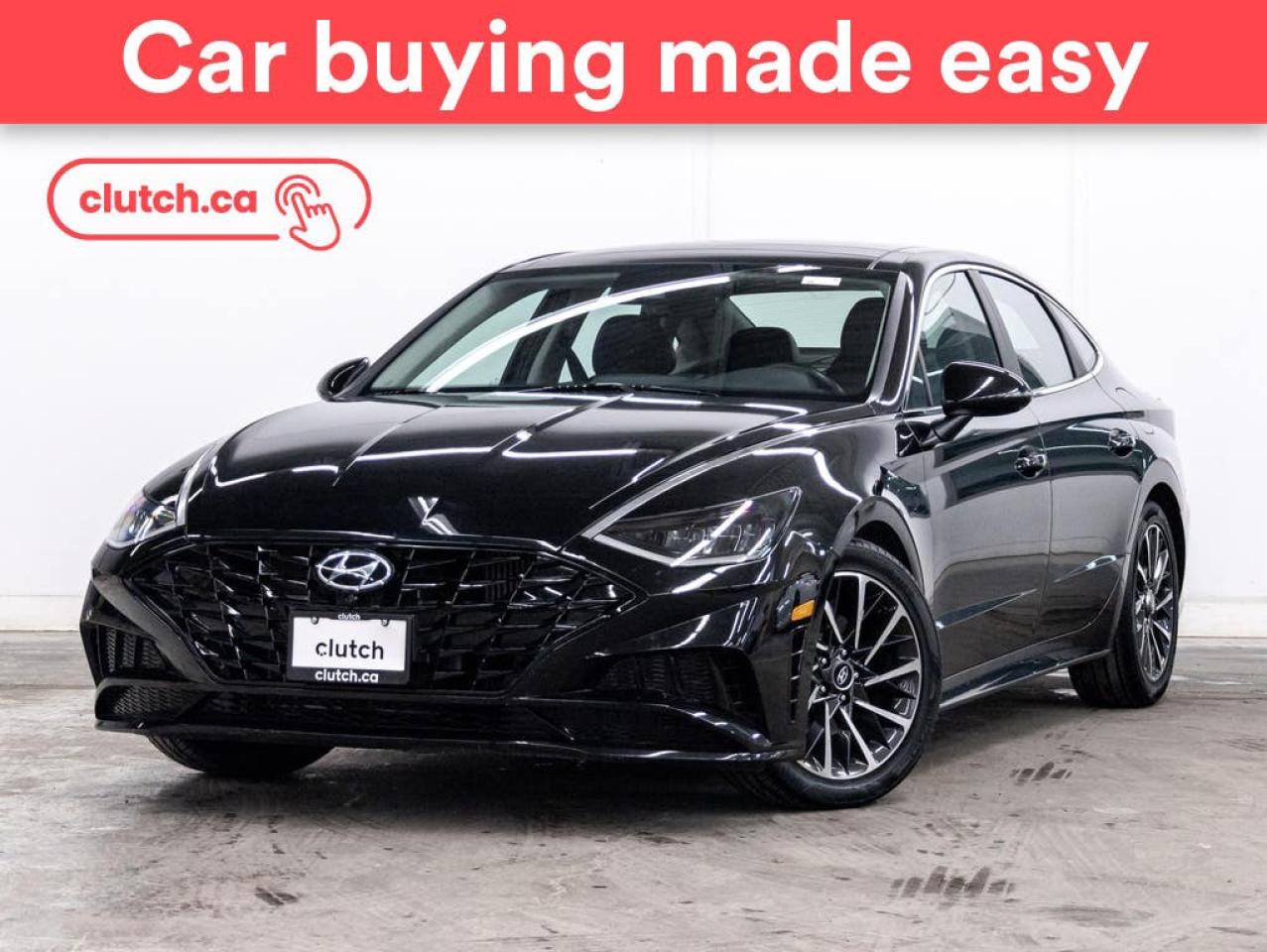 Used 2020 Hyundai Sonata Luxury w/ Apple CarPlay & Android Auto, Panoramic Moonroof, Heated Steering Wheel for sale in Toronto, ON