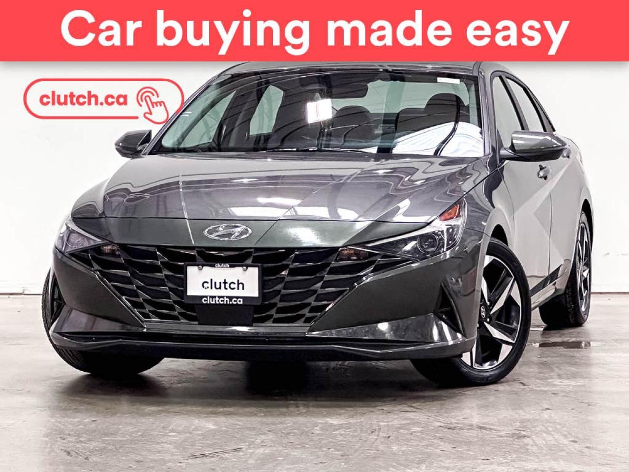 Used 2023 Hyundai Elantra Luxury w/ Apple CarPlay, Heated Front Seats, Rearview Cam for sale in Toronto, ON