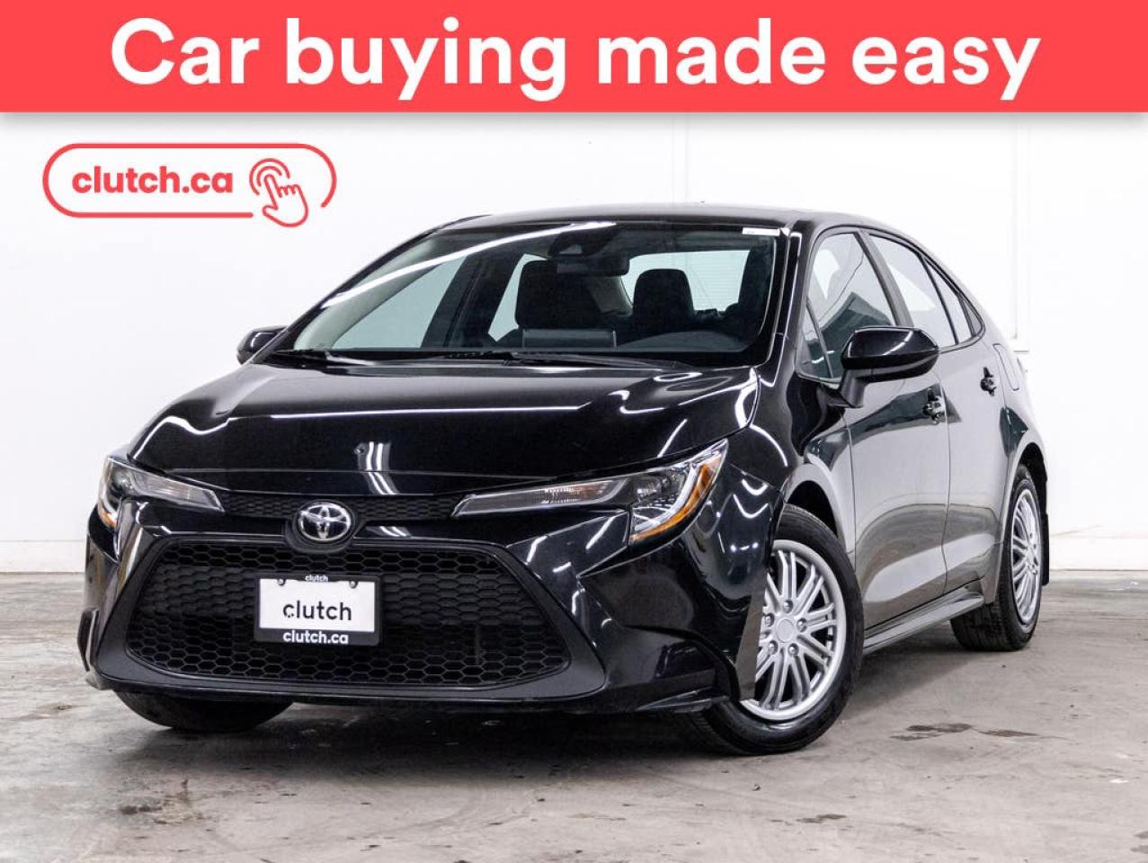 Used 2020 Toyota Corolla CE w/ Apple CarPlay, Front Heated Seats, Adaptive Cruise Control for sale in Toronto, ON