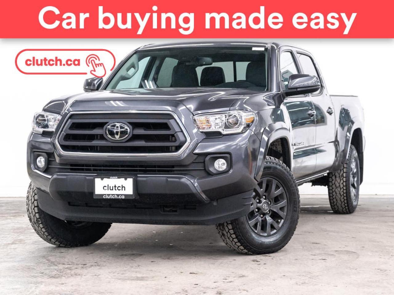 Used 2023 Toyota Tacoma SR5 Double Cab 4X4 w/Apple CarPlay & Android Auto, Heated Front Seats, Backup Cam for sale in Toronto, ON