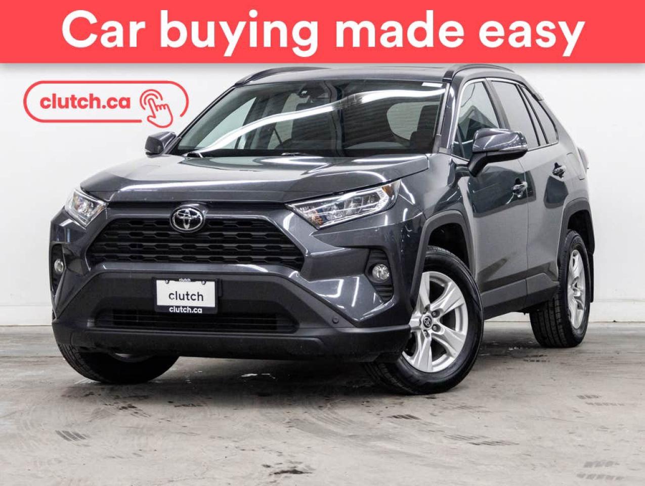 Used 2021 Toyota RAV4 XLE AWD w/ Apple CarPlay & Android Auto, Adaptive Cruise Control, Pre-Collision System for sale in Toronto, ON