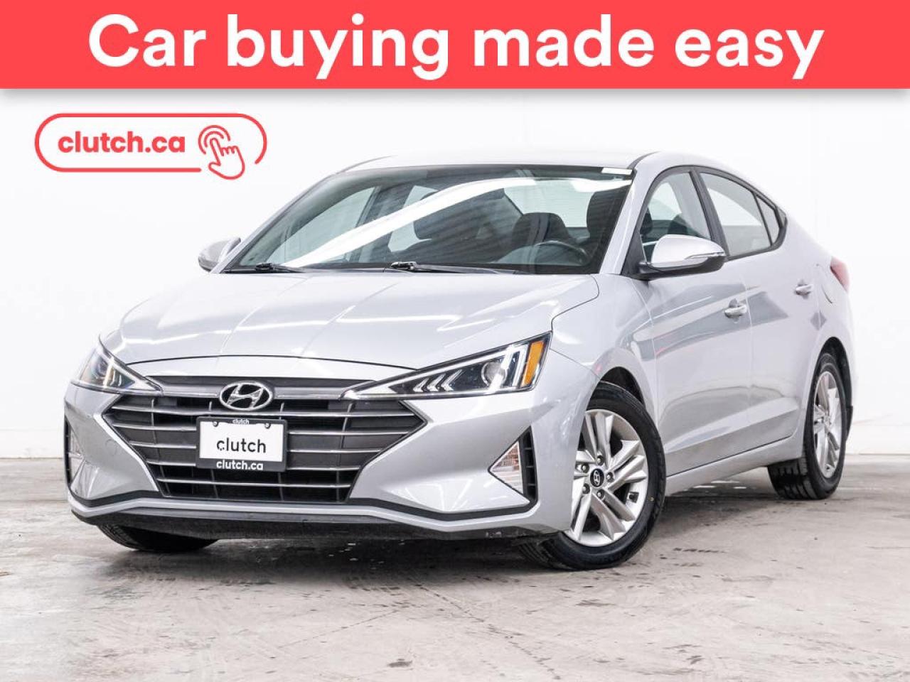 Used 2020 Hyundai Elantra Preferred w/ Apple CarPlay & Android Auto, Heated Steering Wheel, Heated Front Seats for sale in Toronto, ON