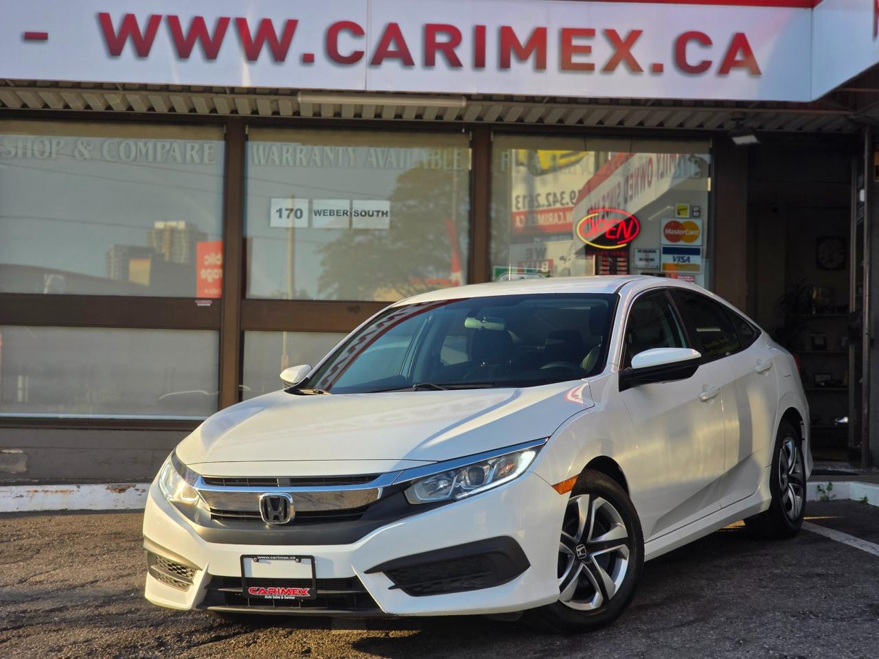 Used 2016 Honda Civic LX Accident Free | Apple Car Play | Android Auto | Backup Camera | Heated Seats for sale in Waterloo, ON