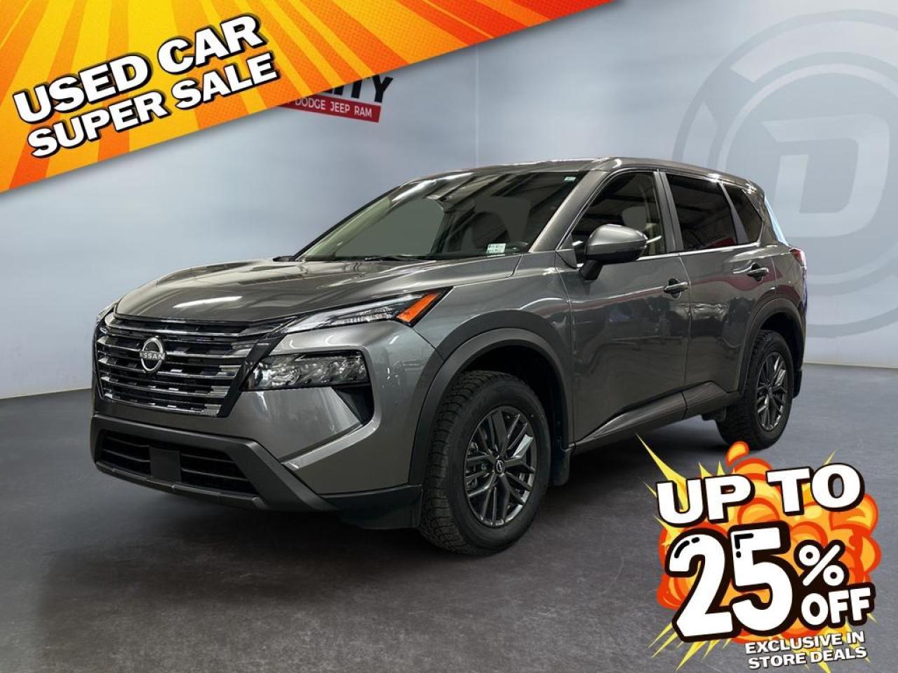 Used 2024 Nissan Rogue AWD - Blind Spot Monitoring - Heated Seats & Steering Wheel - Apple Car Play/Android Auto - Alloy Wheels for sale in Lethbridge, AB